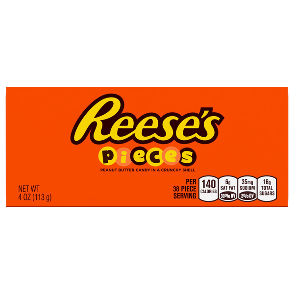 Reese's Pieces Peanut Butter Candy Movie Theater Box