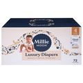 Millie Moon Unisex Luxury Size 4 Baby Diapers 22-33 lb