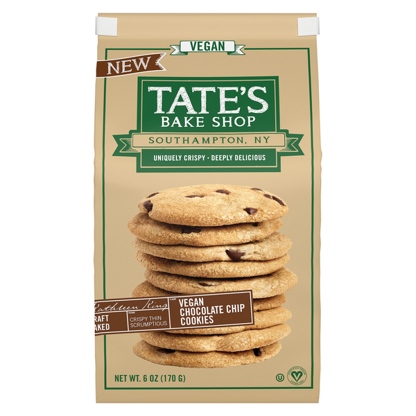 Save on Tate's Bake Shop Cookies Chocolate Chip Vegan Order Online
