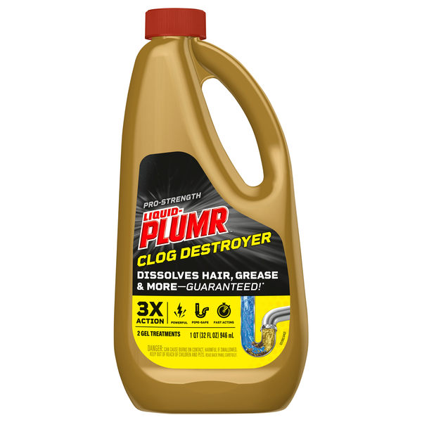Liquid-Plumr Pro-Strength Gel Clog Destroyer