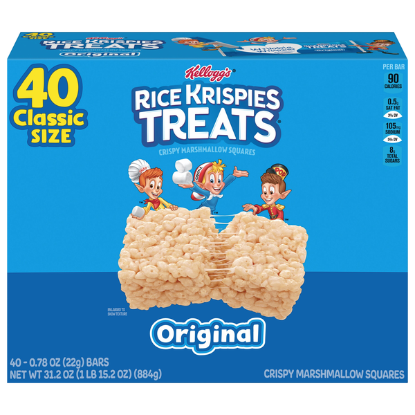 Kellogg's Rice Krispies Treats Original - 40 ct