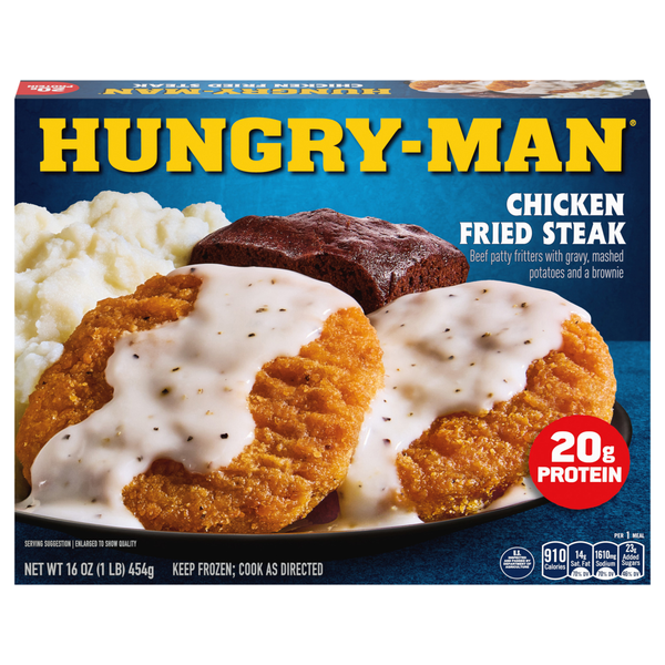 Hungry-Man Chicken Fried Steak Frozen Meal