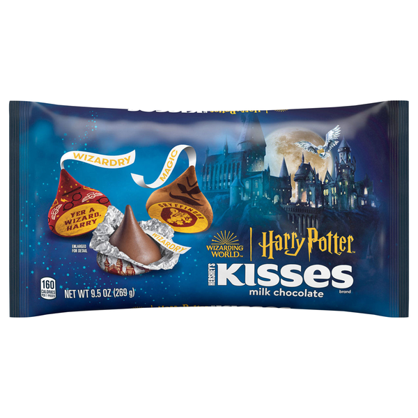 Hershey's KISSES Harry Potter Milk Chocolate Halloween Candy
