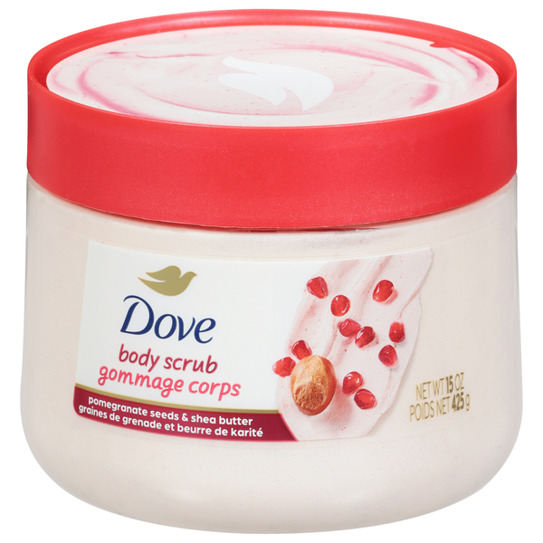 Dove Pomegranate Seeds & Shea Butter Body Scrub
