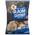 Our Brand Wild Caught Raw Shell-On Shrimp 16-20 ct per lb Frozen