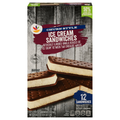 Our Brand Churn Style Reduced Fat Ice Cream Sandwiches - 12 ct