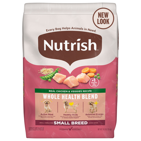 Rachael Ray Nutrish Little Bites Real Chicken & Veggies Dry Dog Food