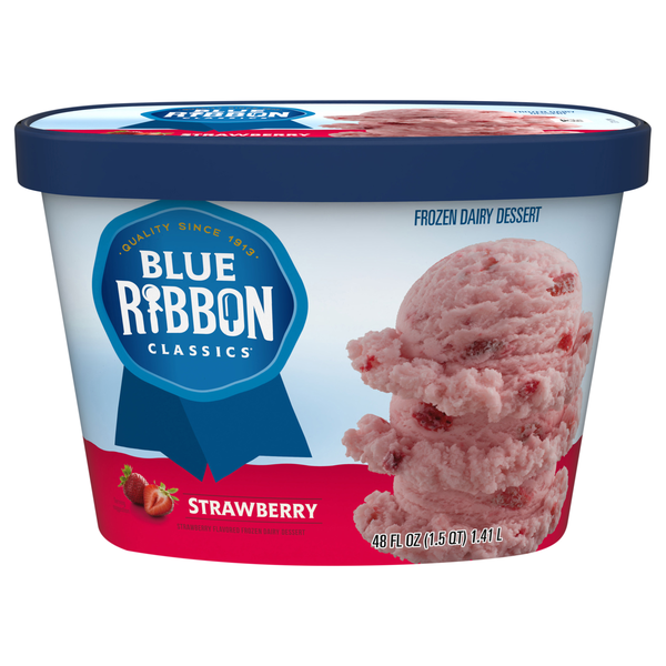 Blue Ribbon Classics Strawberry Frozen Dairy Dessert