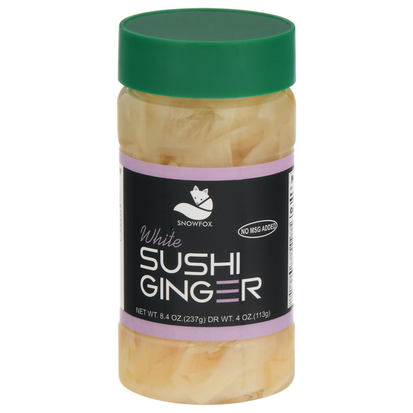 Snowfox White Sushi Ginger