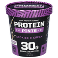 Protein Pints Cookies & Cream High Protein Dessert Frozen