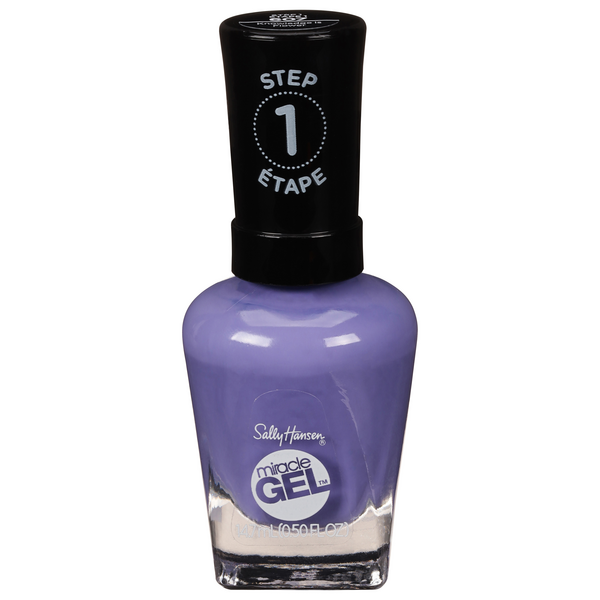 Sally Hansen Miracle Gel Nail Polish Step 1 Knowledge is Flower 607