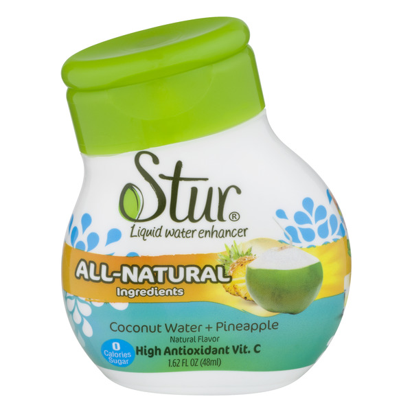 Save on Stur Liquid Water Enhancer Coconut Water + Pineapple Order Online Delivery Giant