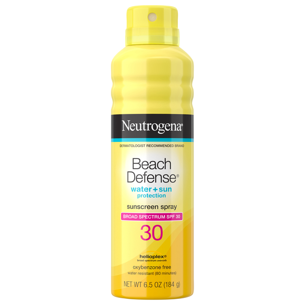 Neutrogena Beach Defense Water + Sun Protection Sunscreen Spray SPF 30