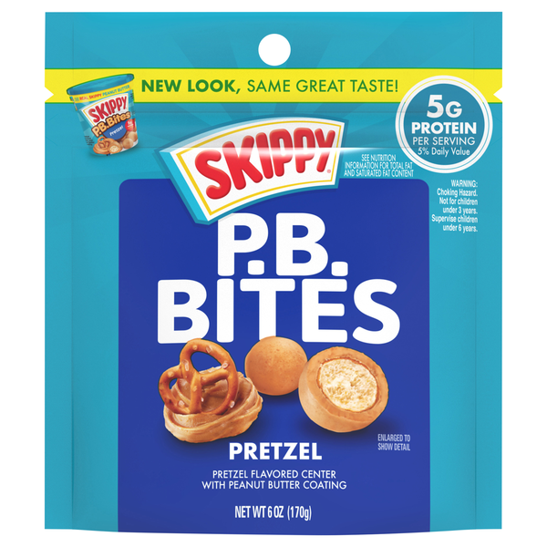 Skippy P.B. Bites Pretzel