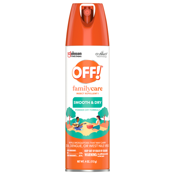 OFF! Family Care Insect Repellent Smooth & Dry Aerosol Spray