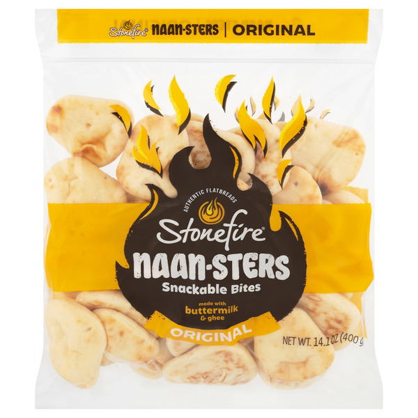 Stonefire Original Naan-Sters Snackable Bites