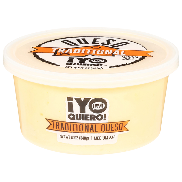 Yo Quiero! Medium Traditional Queso