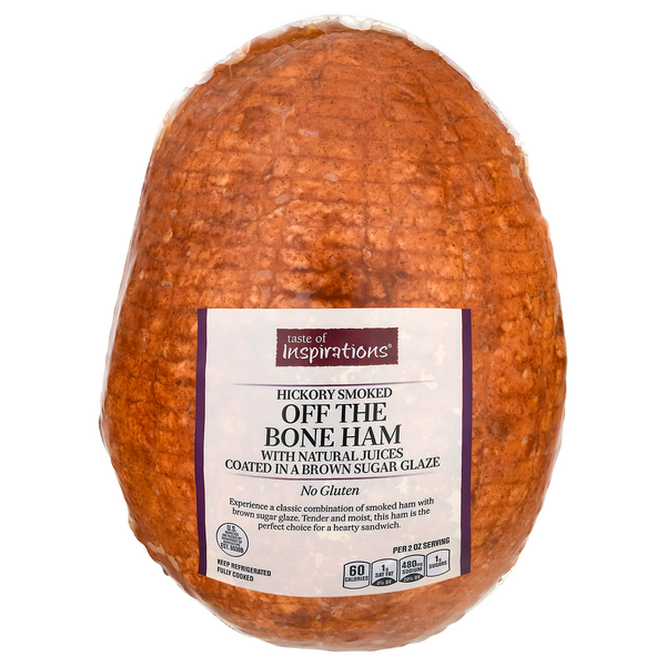 Save on Taste of Inspirations Deli Ham Hickory Smoked Off the Bone