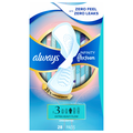 Always Infinity Size 3 Unscented Extra Heavy Flow Pads with Wings