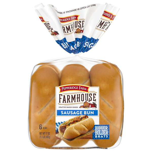 Pepperidge Farm Farmhouse Sausage Buns - 6 ct