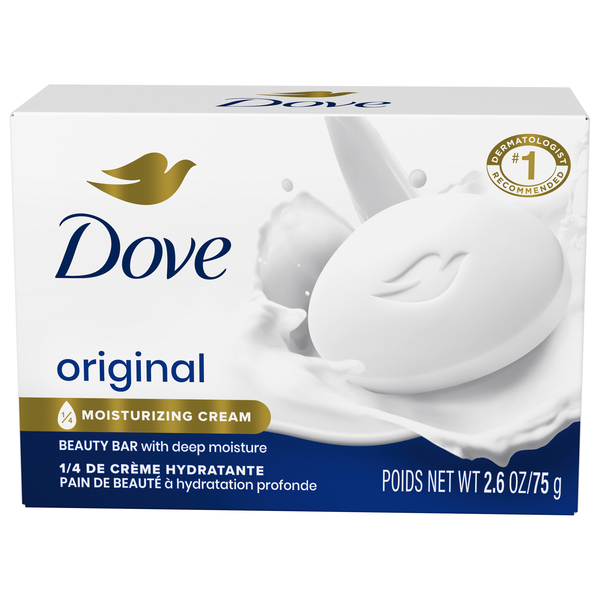 Dove Original Beauty Soap Bar (Travel Size)