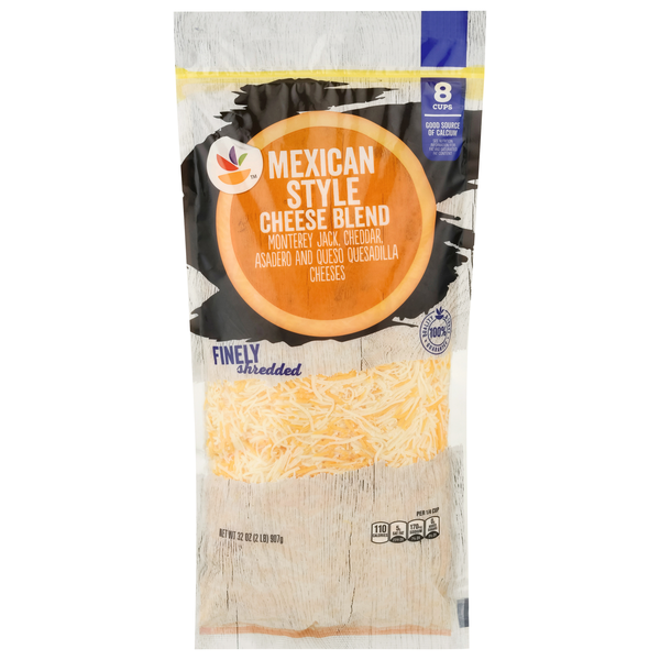 Stop & Shop Finely Shredded Mexican Style 4 Cheese Blend