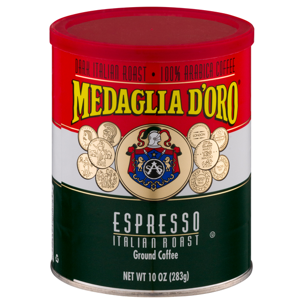 Medaglia D'Oro Caffe Espresso Dark Roast Ground Coffee