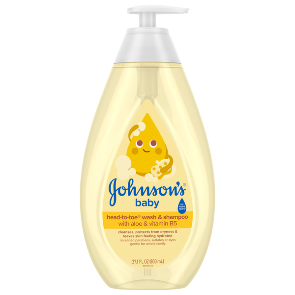 Johnson's Baby Head-to-Toe Wash & Shampoo Pump