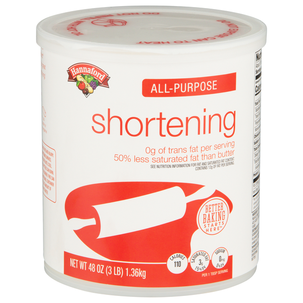 Hannaford All-Purpose Shortening