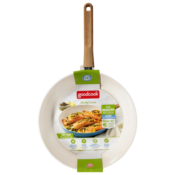 Good Cook Healthy Ceramic Fry Pan 12 Inch