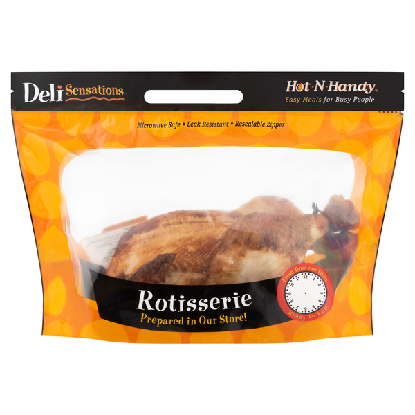 Giant Fully Cooked Roaster Size Rotisserie Chicken (Cold)