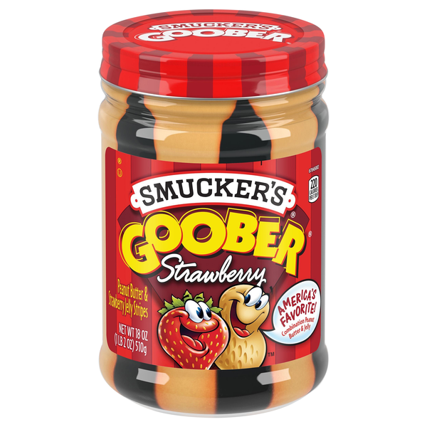 Smucker's Goober Peanut Butter & Strawberry Jelly