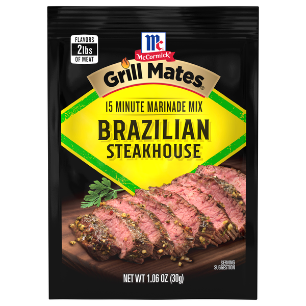 McCormick Grill Mates Brazilian Steakhouse 15 Minute Marinade Mix