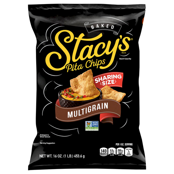 Save on Stacy's Pita Chips Multigrain Baked Sharing Size Order Online