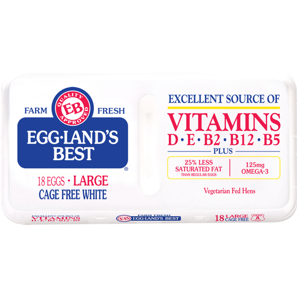 Eggland's Best Cage Free Large White Eggs