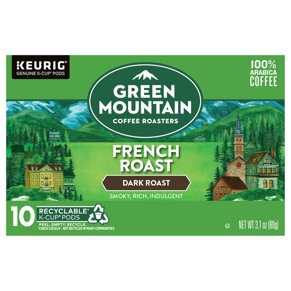 Green Mountain French Dark Roast Coffee K-Cup Pods