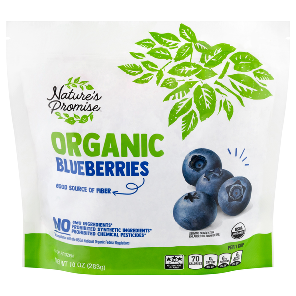 Nature's Promise Organic Blueberries Frozen