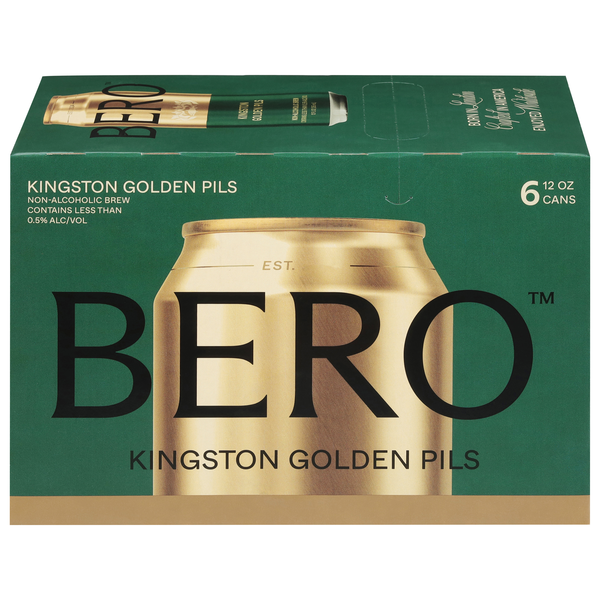 Bero Non-Alcoholic Kingston Golden Pils Beer - 6 pk