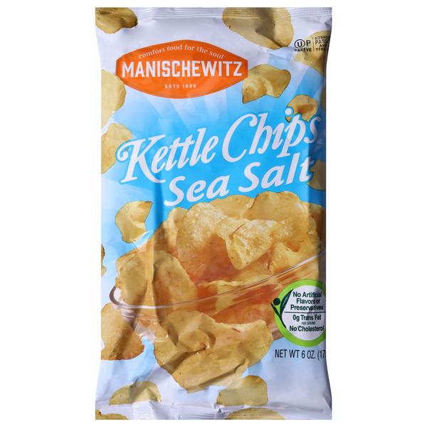 Manischewitz Sea Salt Kettle Chips