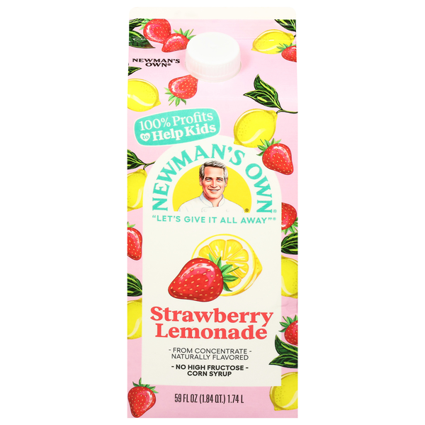 Newman's Own Strawberry Lemonade