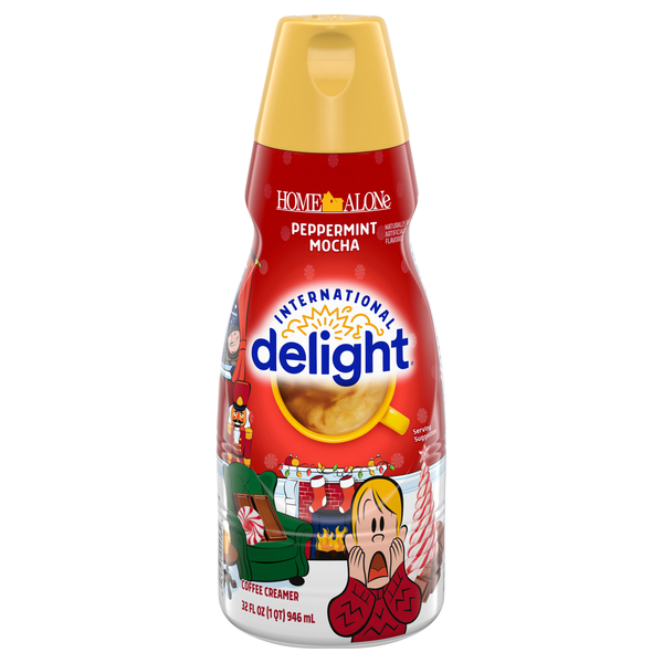 International Delight Home Alone Peppermint Mocha Flavored Coffee Creamer
