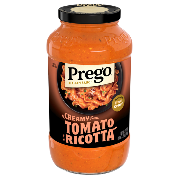 Prego Creamy Tomato Ricotta Pasta Sauce