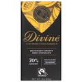 Divine Smooth Dark Chocolate Candy Bar 70% Cocoa