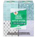 Giant Soft & Gentle Unscented 3-Ply Facial Tissue 60 ct ea - 4 pk