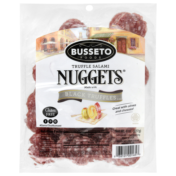 Busseto Black Truffle Salami Nuggets
