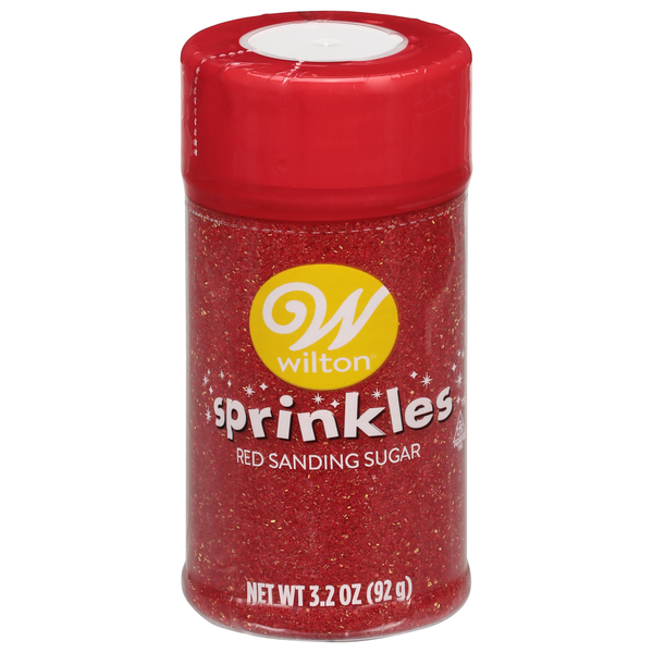 Wilton Red Sanding Sugar Sprinkles