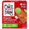Once Upon a Farm Organic Apple & Oat Soft-Baked Bars - 4 ct