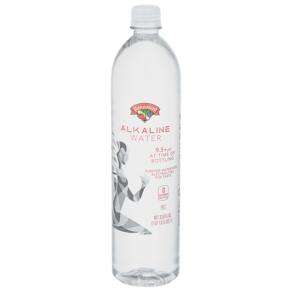 Hannaford 9.5+ pH Alkaline Water with Electrolytes