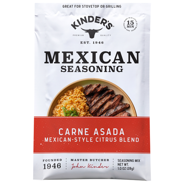 Kinder's Carne Asada Mexican Seasoning