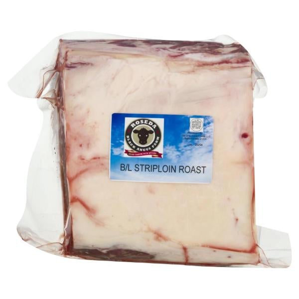 Roseda Farm Boneless Beef New York Strip Roast Fresh
